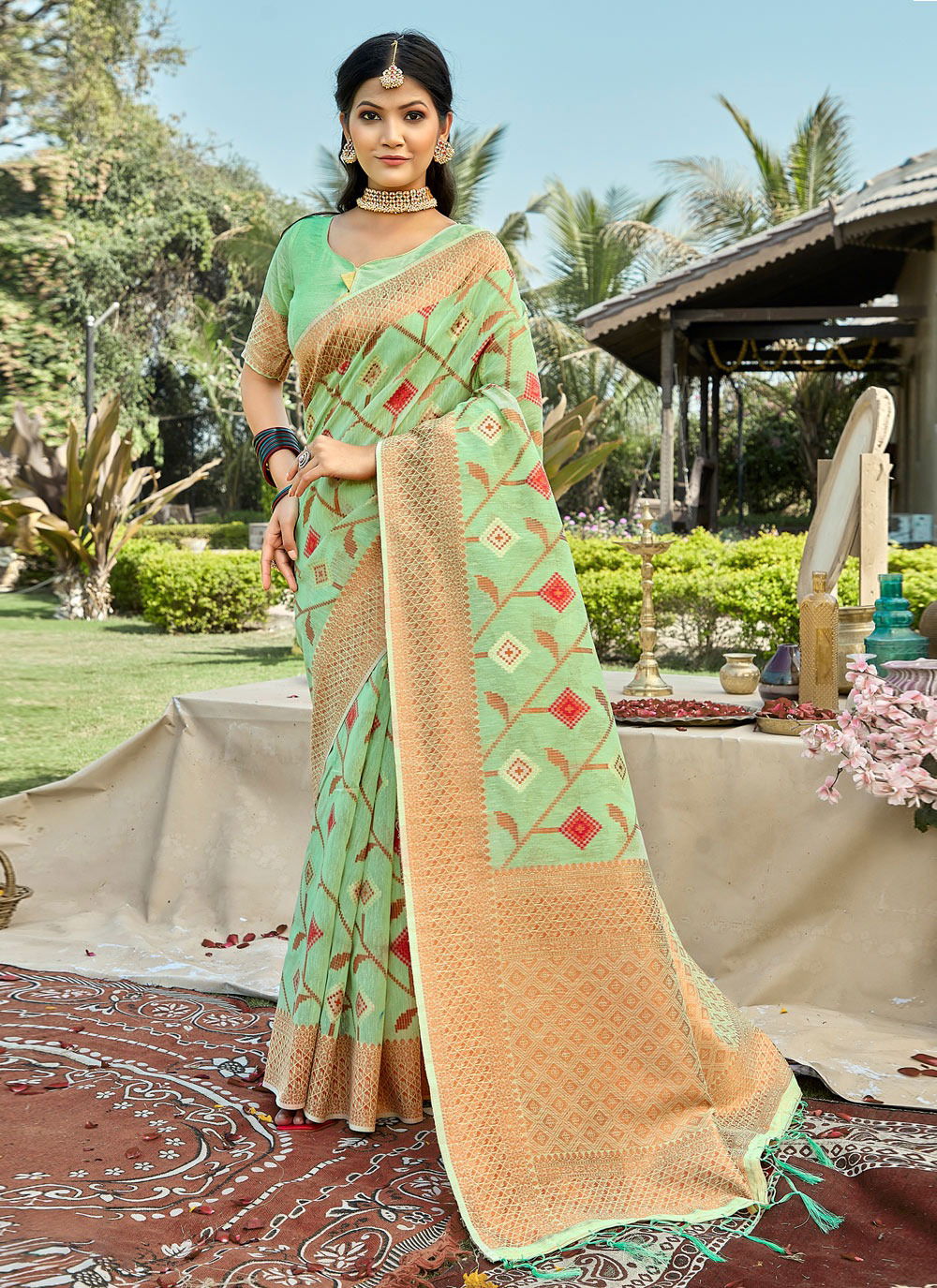 Roop Milan By Bunawat 1001-1006 Designer Sarees Catalog